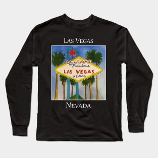 Las Vegas Sign Long Sleeve T-Shirt